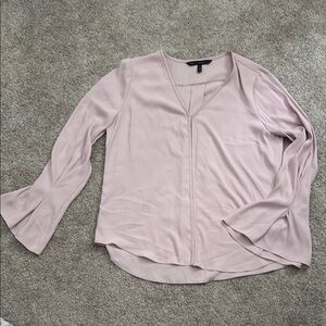 White House Black Market - Elegant Women's Blush Pink Top